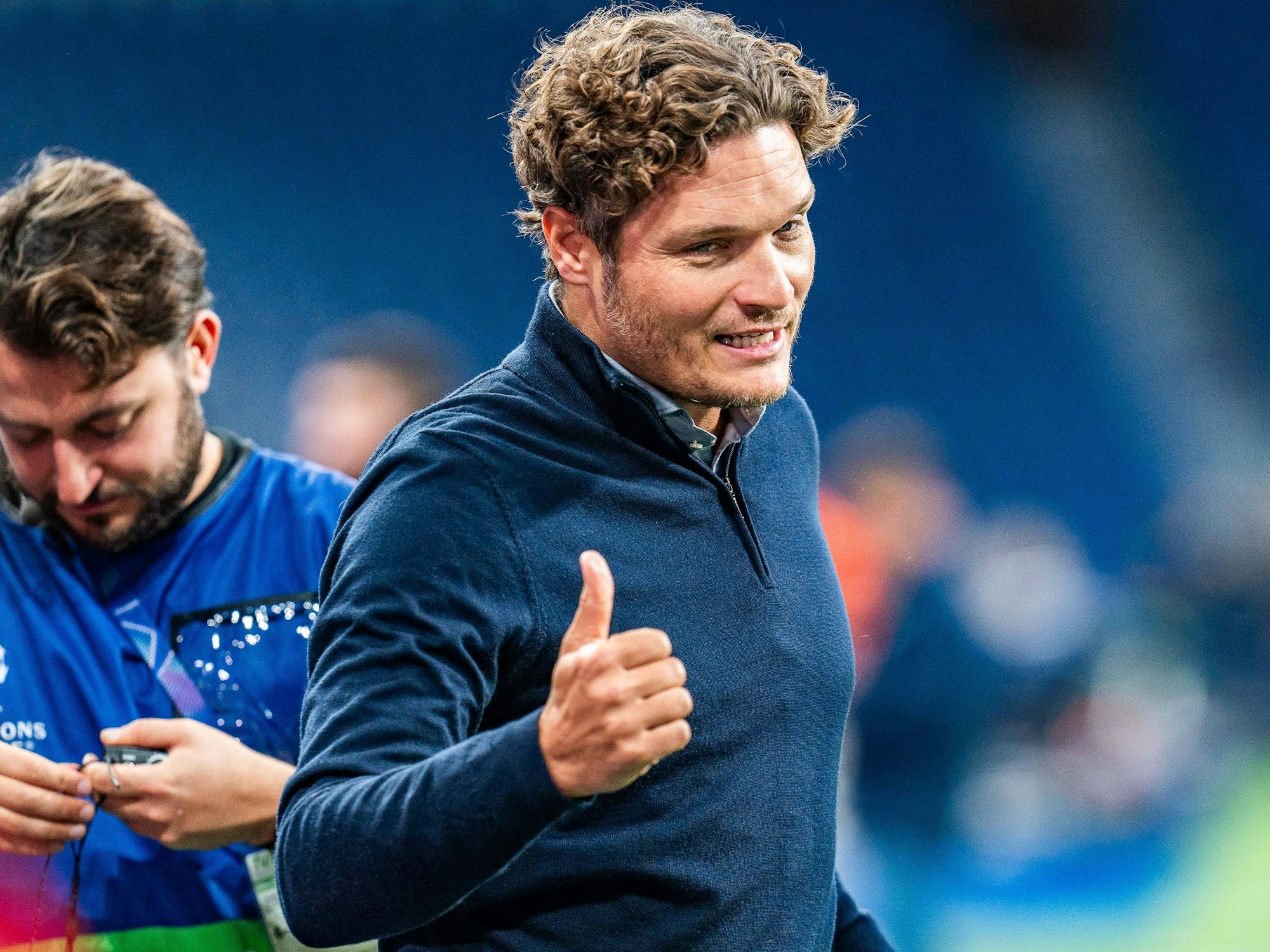 Edin Terzic kommt ins Stadion.