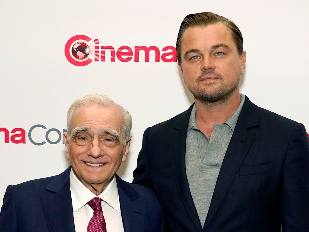 Martin Scorsese (l) und Leonardo DiCaprio