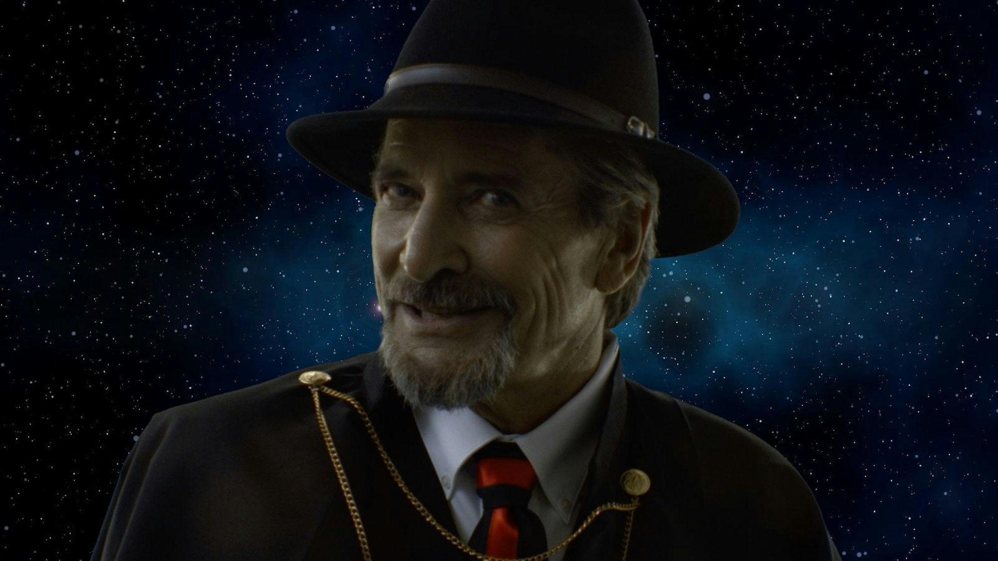 2019 übernahm Benedict - nach fast zehn Jahren Pause - wieder eine Rolle: Im B-Movie „Space Ninjas“ (Bild, auf DVD erhältlich) spielte er eine der Hauptrollen; zuletzt hatte er im Weihnachtsfilm „Charlie's Christmas Wish“ (2020) eine kleine Gastrolle. (Bild: Shami Media Group)