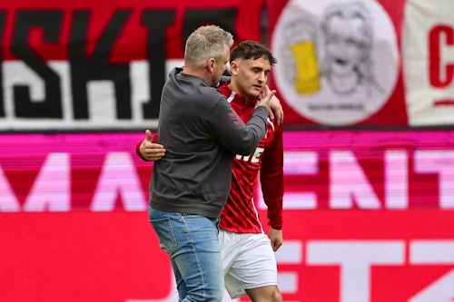 Cenny Neumann im FC-Training