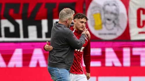 Cenny Neumann im FC-Training