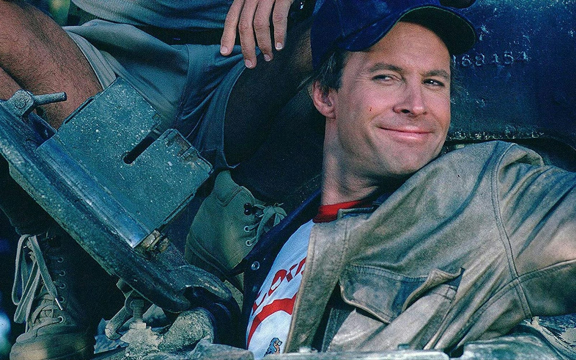 Ist er wirklich wahnsinnig oder gibt er es nur vor? H. M. Murdock (Dwight Schultz) trägt den Spitznamen „Howling Mad“, da er seit seinem Einsatz als Hubschrauberpilot im Vietnamkrieg in einer Nervenklinik für Veteranen lebt. (Bild: Universal Pictures)