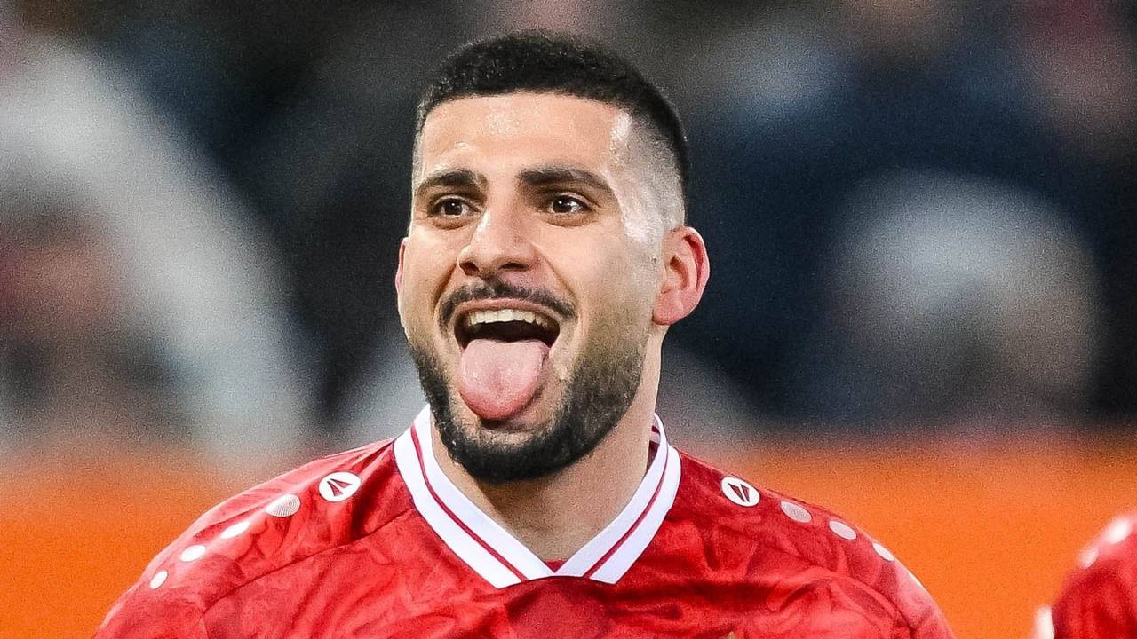 Ätsch: Deniz Undav jubelt nach seinem zweiten Tor zum 4:1.
