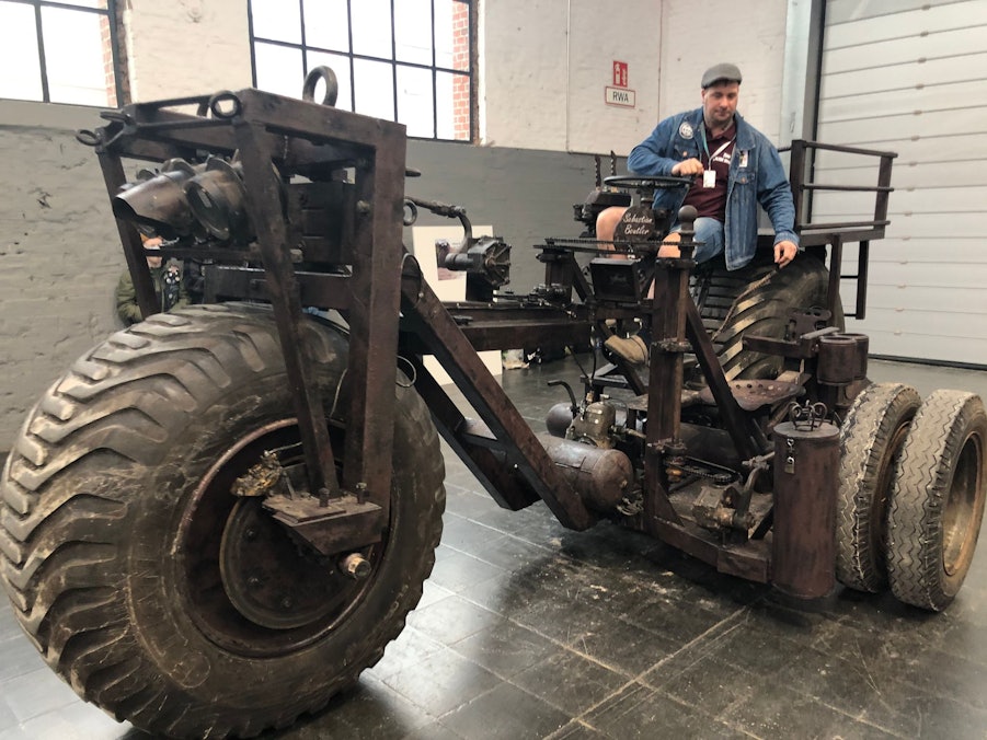 Schwerstes Fahrrad der Welt in Düsseldorf vorgestellt