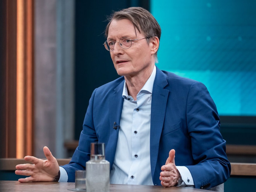 Nach der erneuten Enttäuschung bei der Landtagswahl in Rheinland-Pfalz übte Karl Lauterbach (SPD) unmissverständliche Kritik an seiner eigenen Partei. (Bild: ARD / Thomas Ernst)