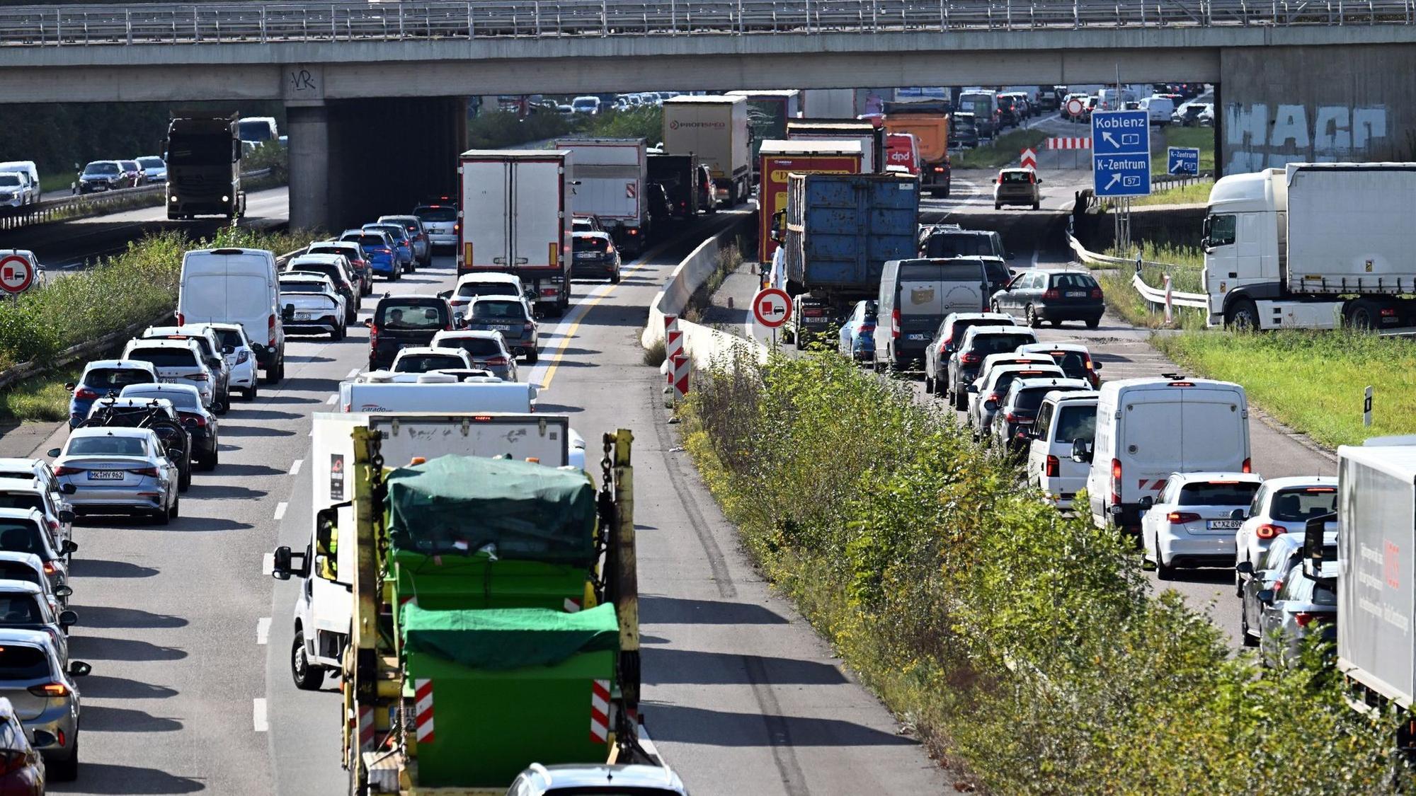 Stau zu Ferienbeginn
