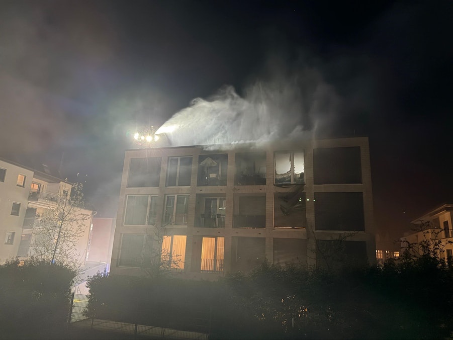 Brand in einer Senioreneinrichtung in Essen-Kettwig