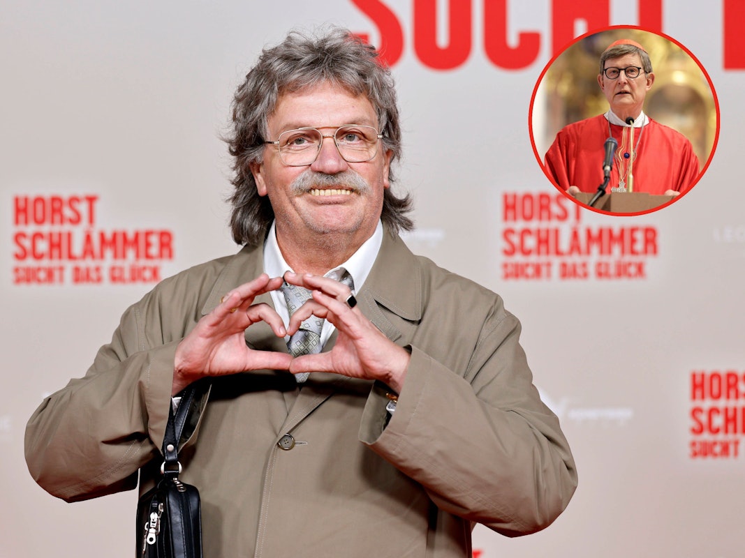 Hape Kerkeling erklärt, wie Kardinal Woelki in den Horst-Schlämmer-Film kam.