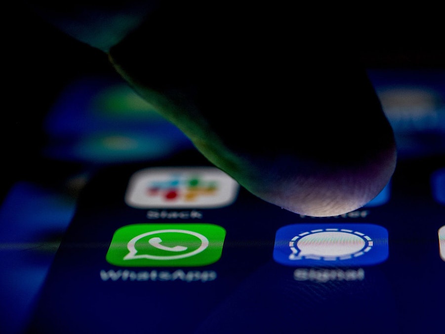 Messengerdienste auf einem Smartphone