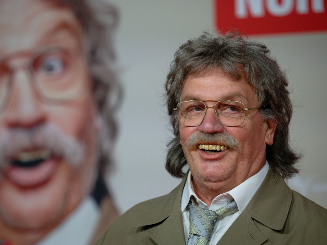 Hape Kerkeling (Horst Schlämmer) kommt zur Weltpremiere des Films „Horst Schlämmer sucht das Glück“.