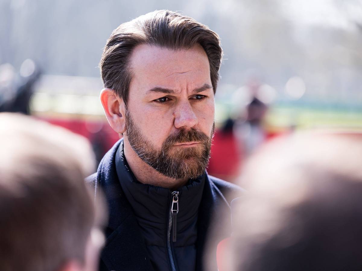 Thomas Kessler bei einer Presserunde am Geißbockheim.
