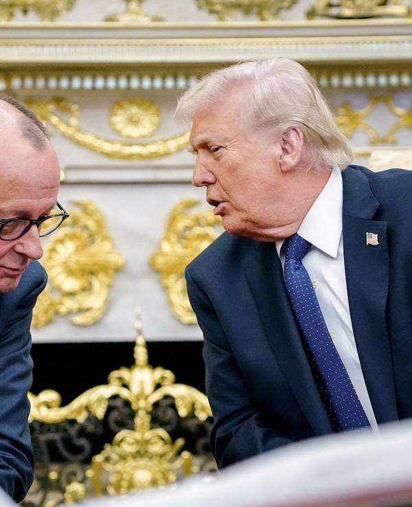US-Präsident Donald Trump hatte Bundeskanzler Friedrich Merz (CDU) im März im Weißen Haus empfangen.