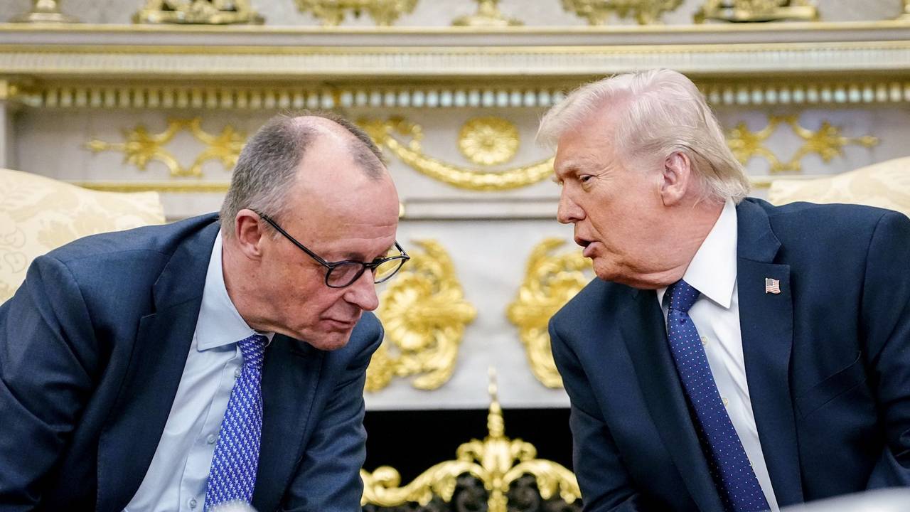 US-Präsident Donald Trump hatte Bundeskanzler Friedrich Merz (CDU) im März im Weißen Haus empfangen.