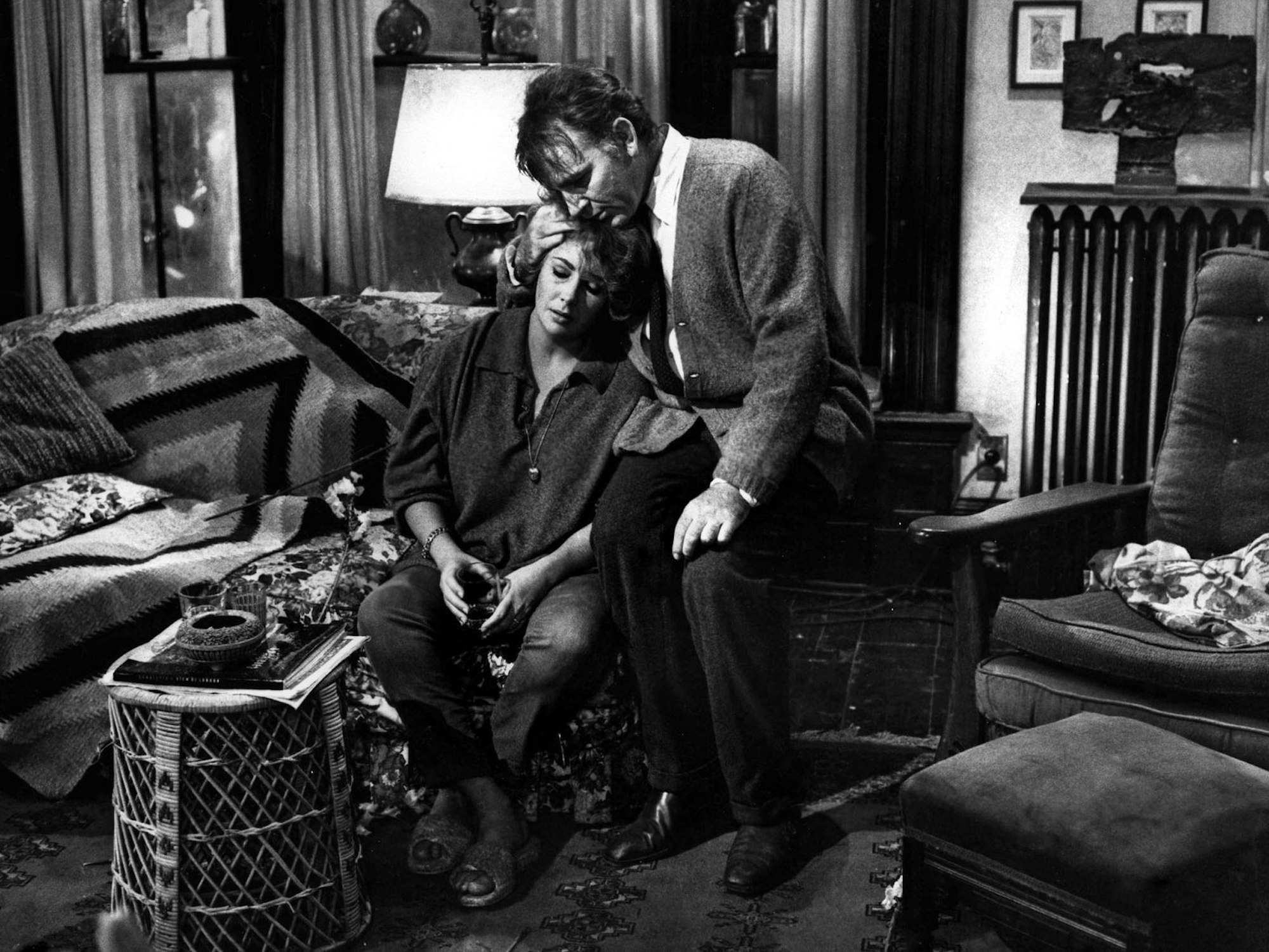 In „Wer hat Angst vor Virginia Woolf?“ (1966) spielte Elizabeth Taylor an der Seite von Richard Burton - und gewann ihren zweiten Oscar. (Bild: WDR / akg-images)