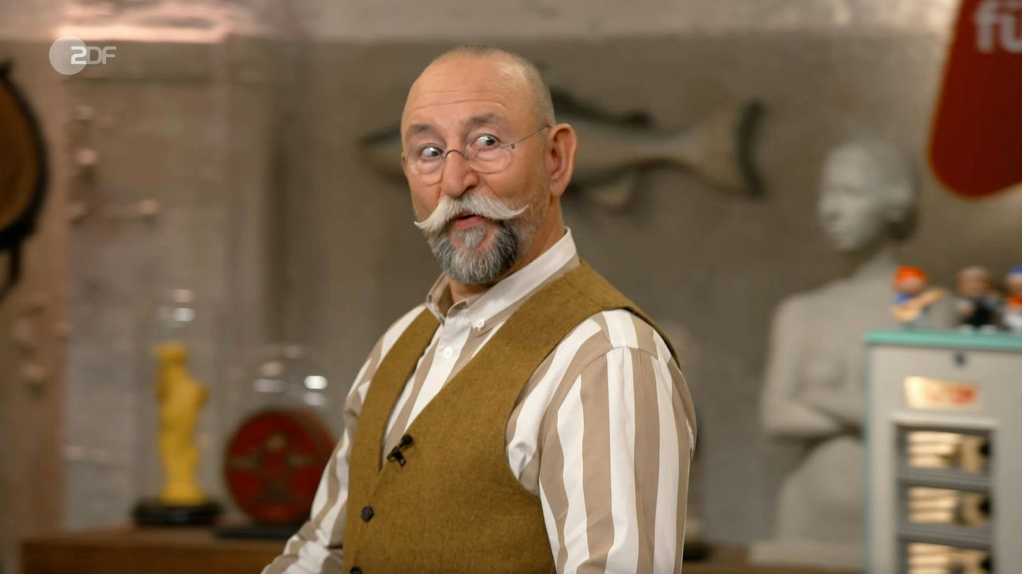 Im ersten Moment konnte Horst Lichter die Reaktion von Friederike Werner nicht nachvollziehen. (Bild: ZDF)