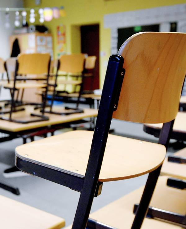 Leerer Klassenraum