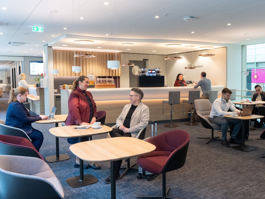 DB Lounge im Hauptbahnhof Köln