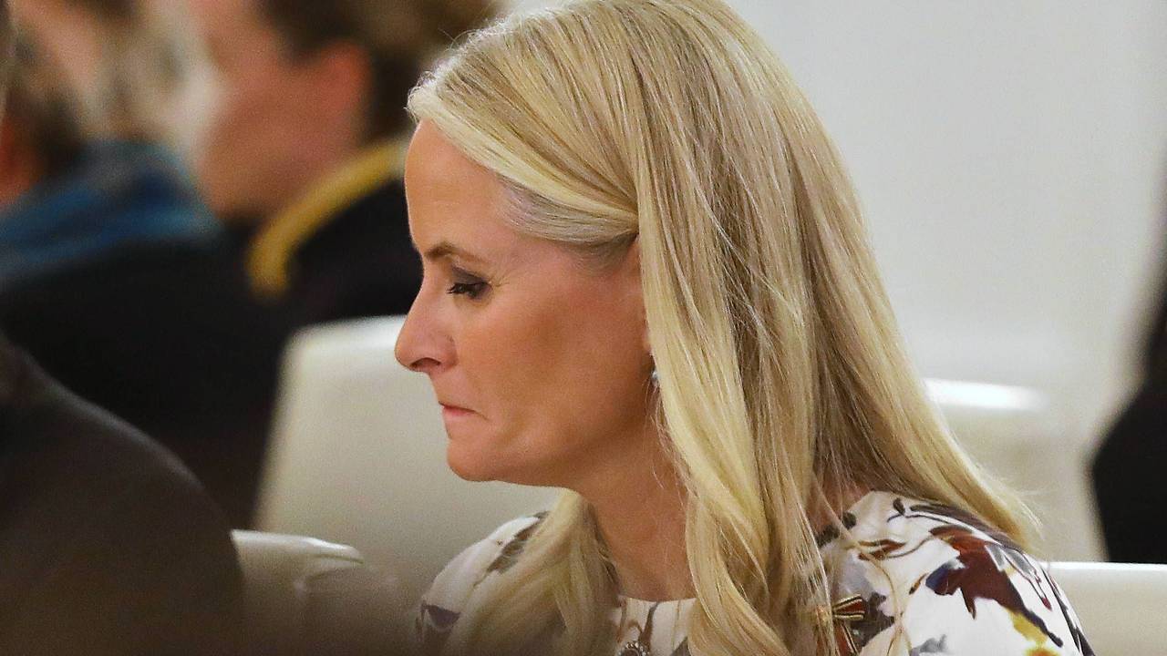 Mette-Marit von Norwegen, blonde Haare.