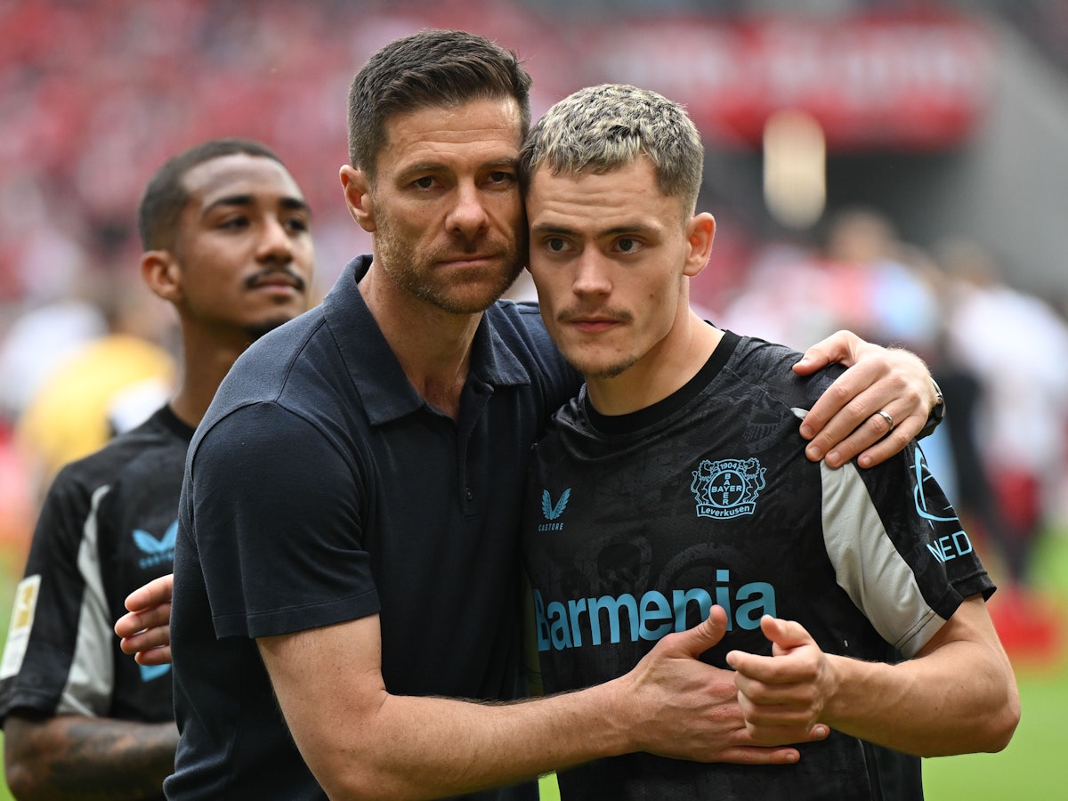 Xabi Alonso und Florian Wirtz