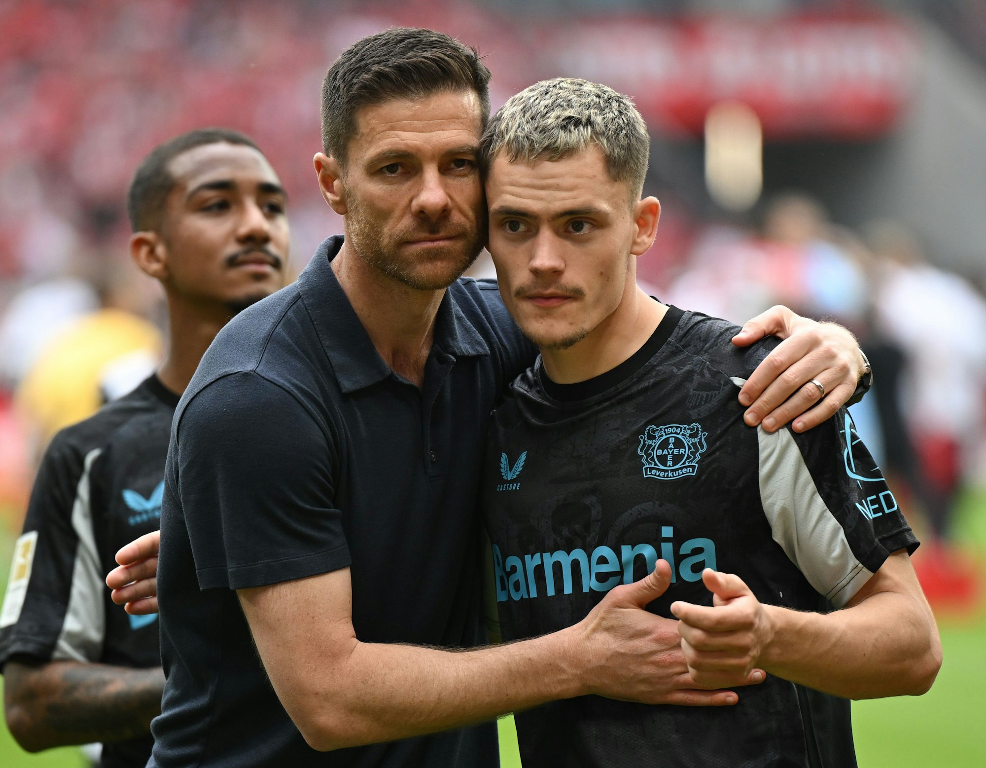 Xabi Alonso und Florian Wirtz