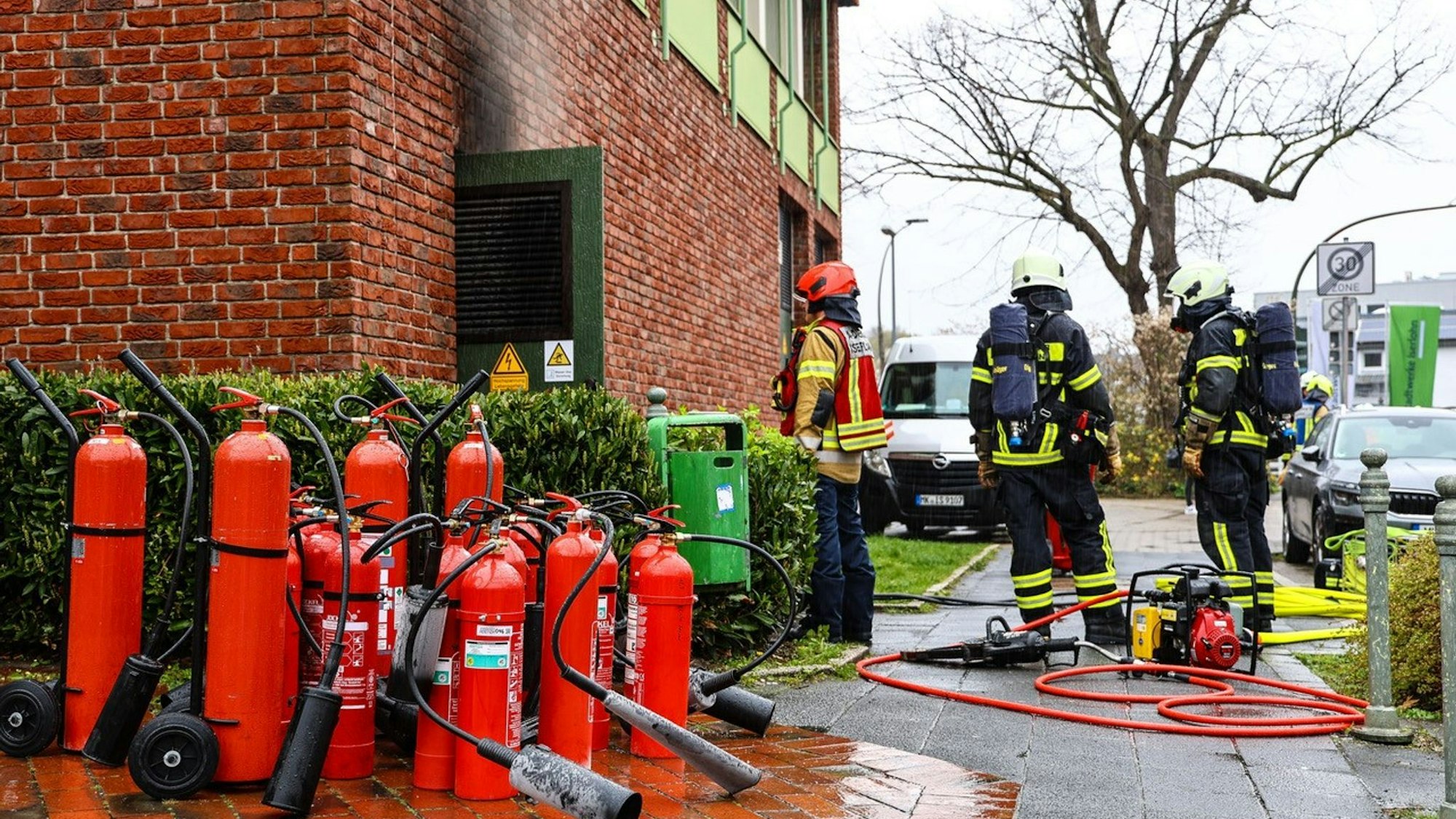 Brand legt Stromversorgung in Iserlohn lahm