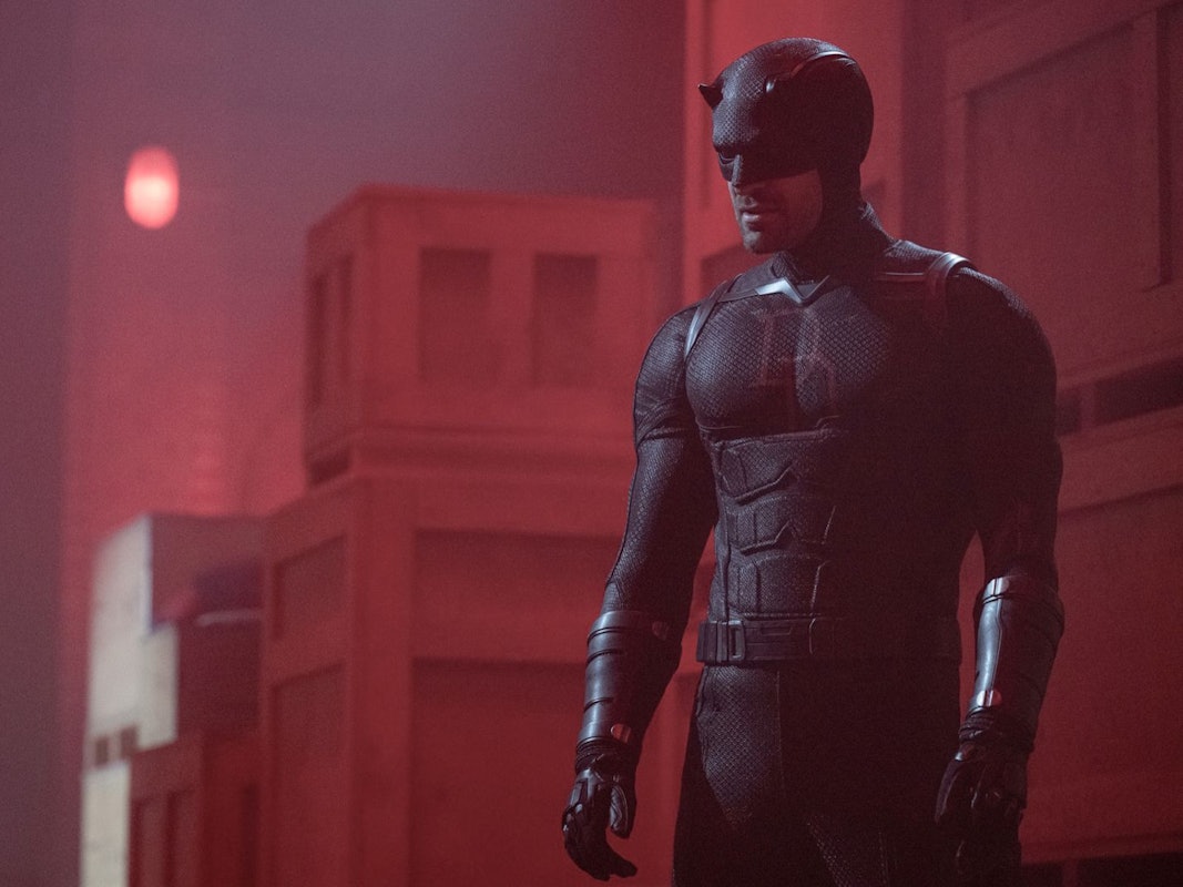Daredevil (Charlie Cox) kämpft gegen sich selbst und um seine Stadt. (Bild: Photo by Jojo Whilden. © 2025 MARVEL.)