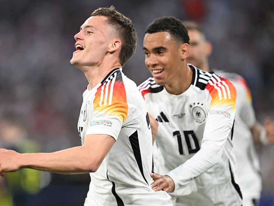 Florian Wirtz (l) und Jamal Musiala