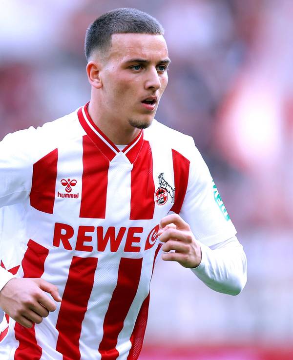 Said El Mala im Trikot des 1. FC Köln auf dem Platz.