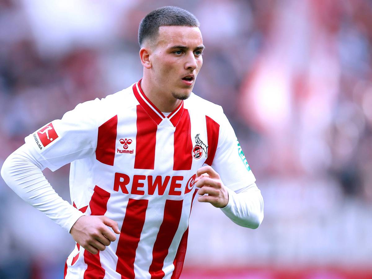 Said El Mala im Trikot des 1. FC Köln auf dem Platz.