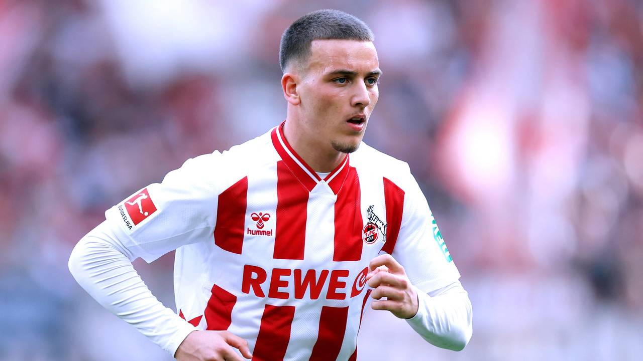 Said El Mala im Trikot des 1. FC Köln auf dem Platz.