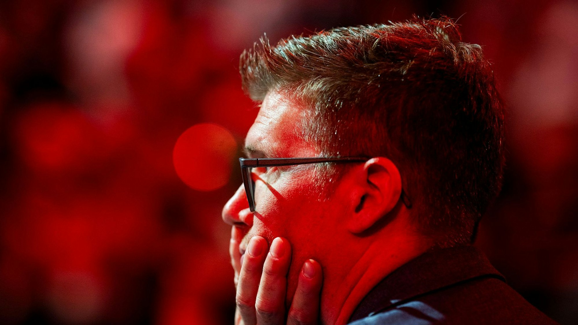 Trainer Stefan Hübner von der SVG Lüneburg