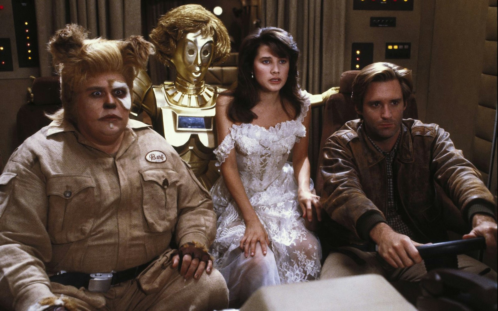Bis heute die beste Parodie auf die „Star Wars“-Filme: Mel Brooks' „Spaceballs“ nahm mit absurdem Witz die Sternensaga aufs Korn. (Bild: Fox)