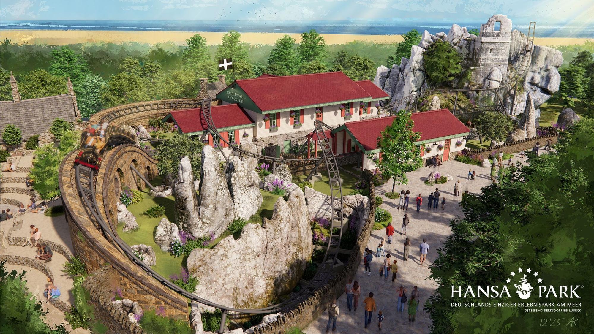 «Cornwall Coaster» im Hansa-Park bei Lübeck