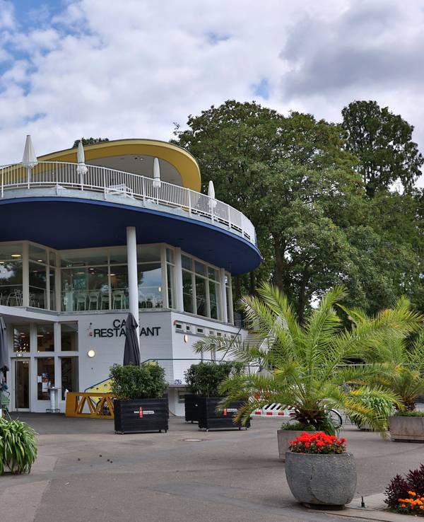 Das Parkcafé im Rheinpark (Archivbild).