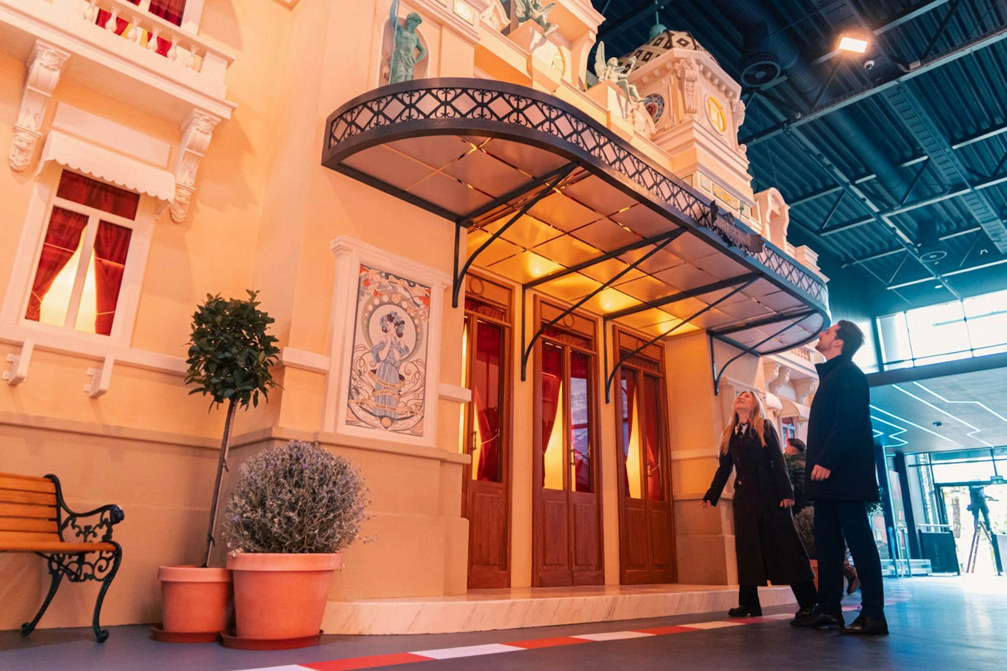 Monaco-Themenbereich im Europa-Park