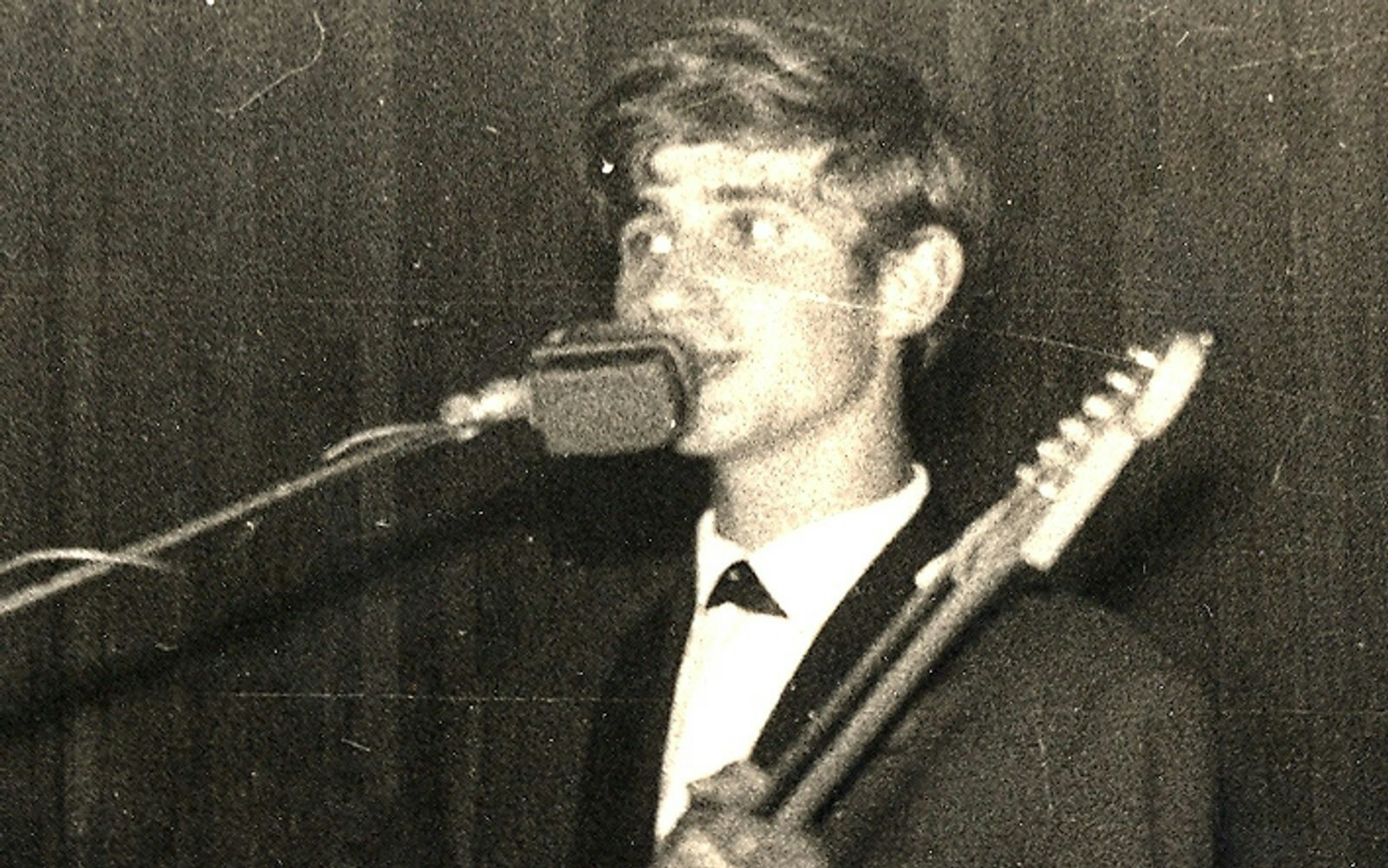 Chuck Berry als Idol: Olaf Malolepski rockte die 60er schon vor dem Start der Flippers. (Bild: Privat)