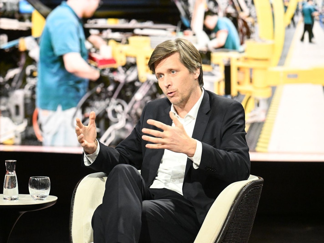 Ökonom Moritz Schularick bezeichnete Deutschland als „Entwicklungsland relativ zu China“. (Bild: ZDF / Cornelia Lehmann)