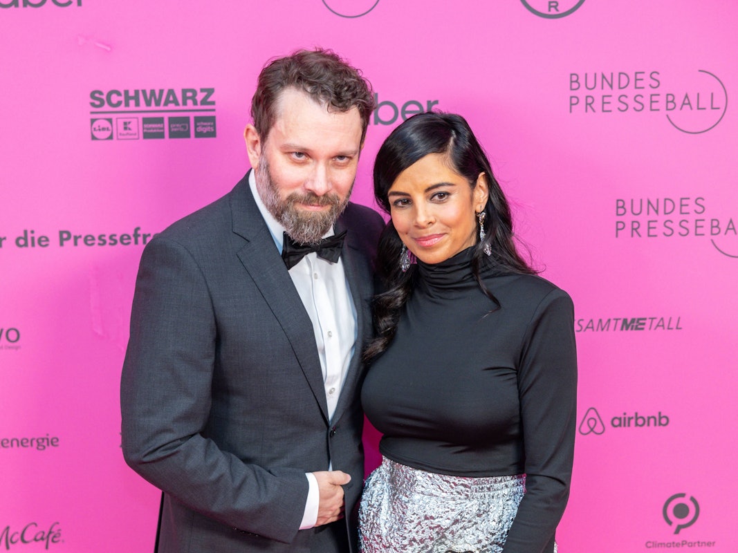 Christian Ulmen und Collien Fernandes beim Bundespresseball im Jahr 2024. Fernandes hat schwere Vorwürfe gegen ihren nunmehrigen Ex-Mann erhoben.