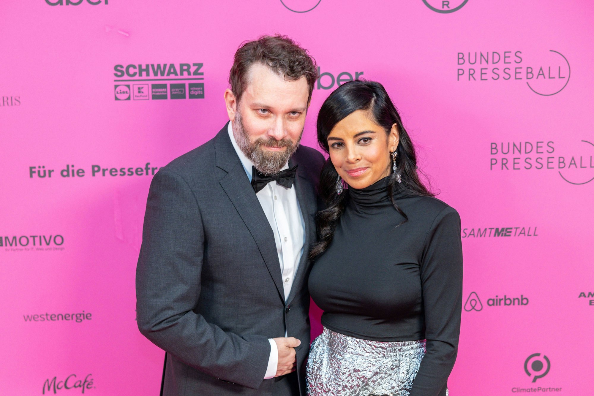 Christian Ulmen und Collien Fernandes beim Bundespresseball im Jahr 2024. Fernandes hat schwere Vorwürfe gegen ihren nunmehrigen Ex-Mann erhoben.