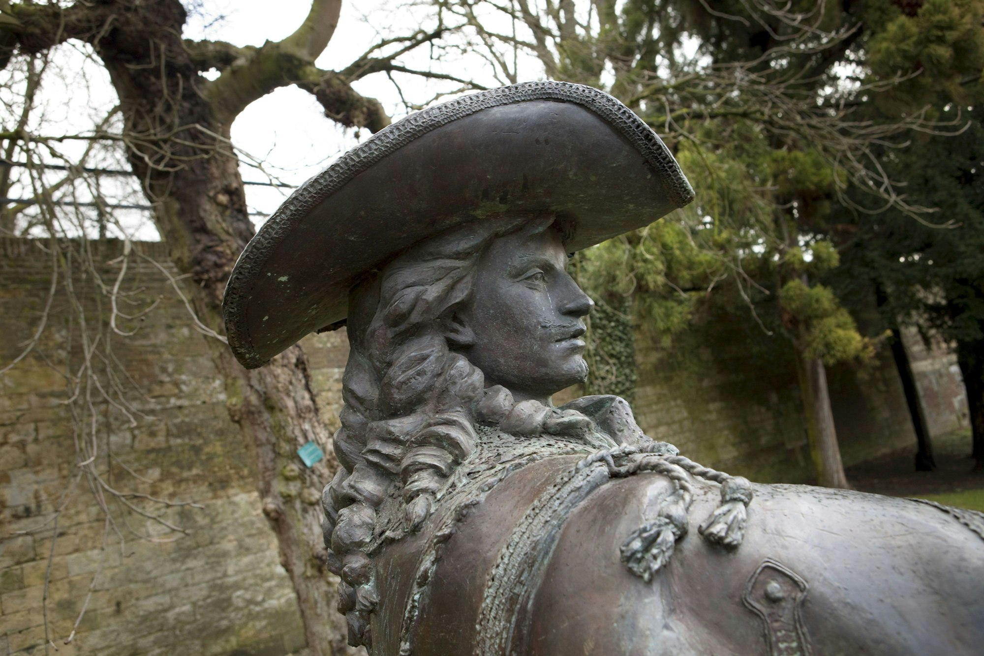 Ein Denkmal für den legendären Musketier Charles d’Artagnan in Maastricht.