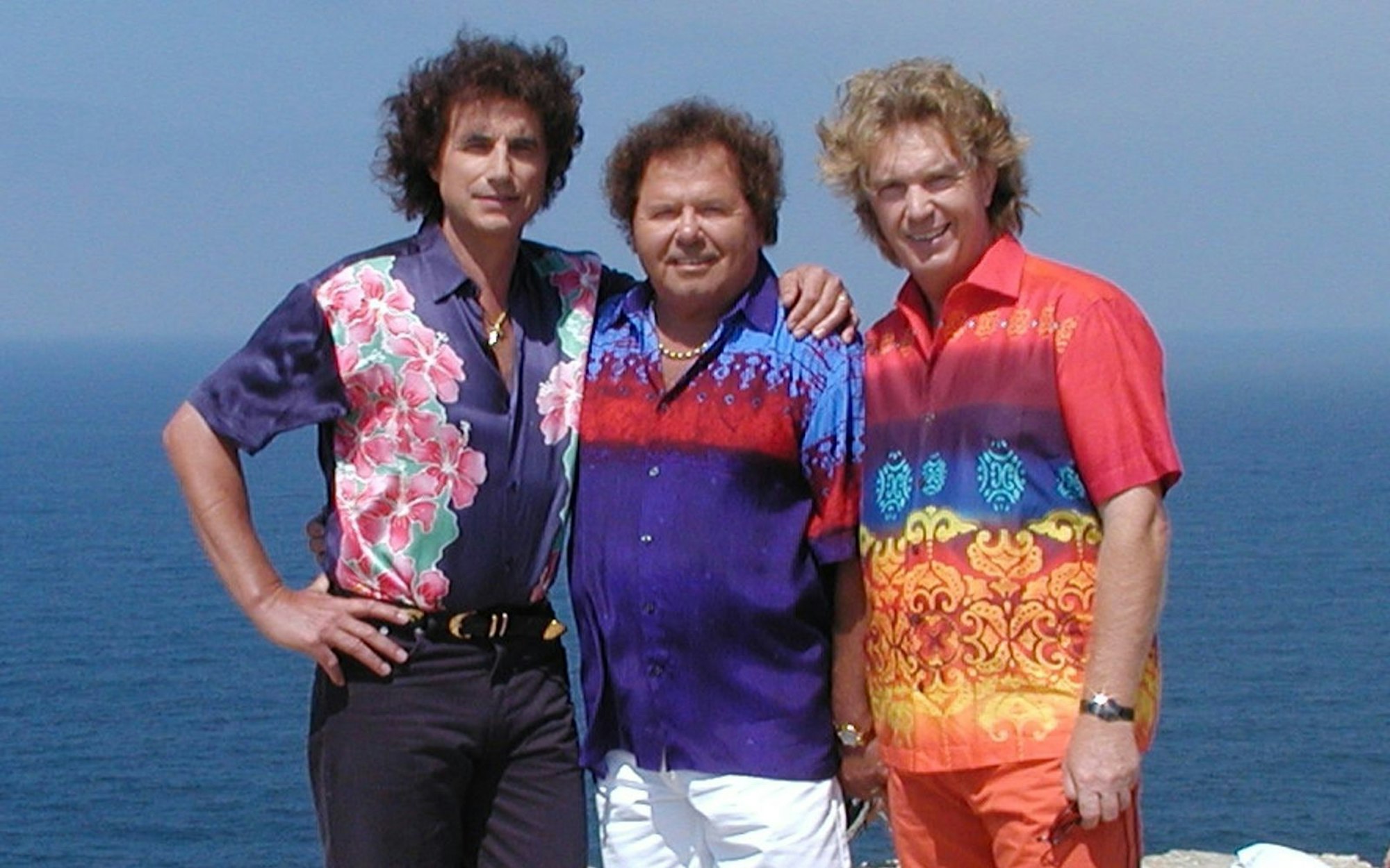 Wenn das Wetter mitspielt, geht's auch mal ohne Sakko: Die Flippers 2001. (Bild: privat)