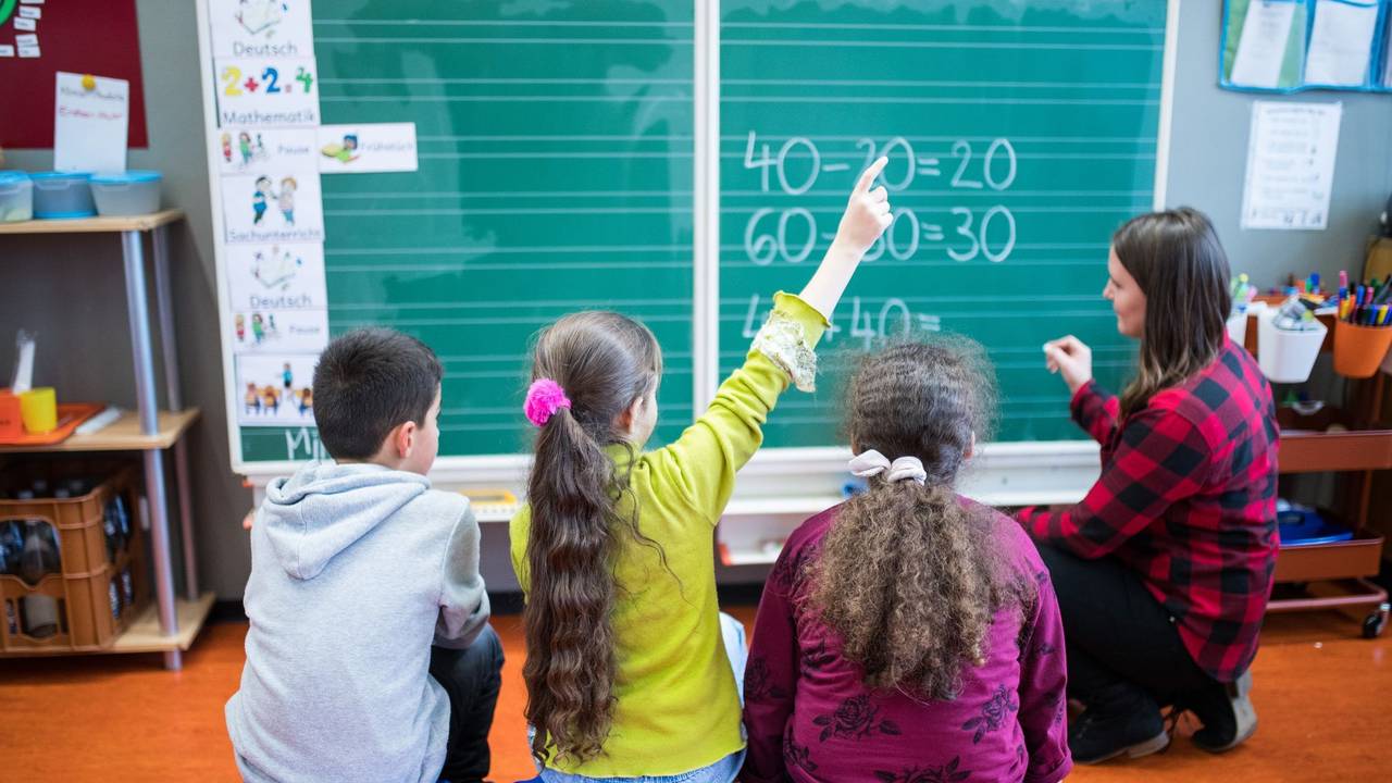 Unterricht an NRW-Grundschule