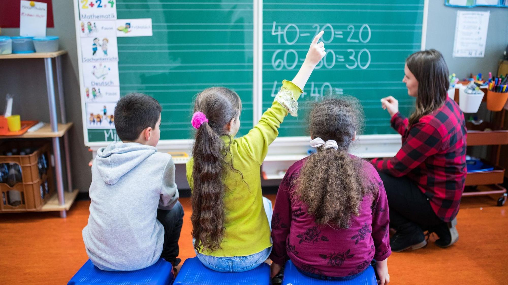 Unterricht an NRW-Grundschule