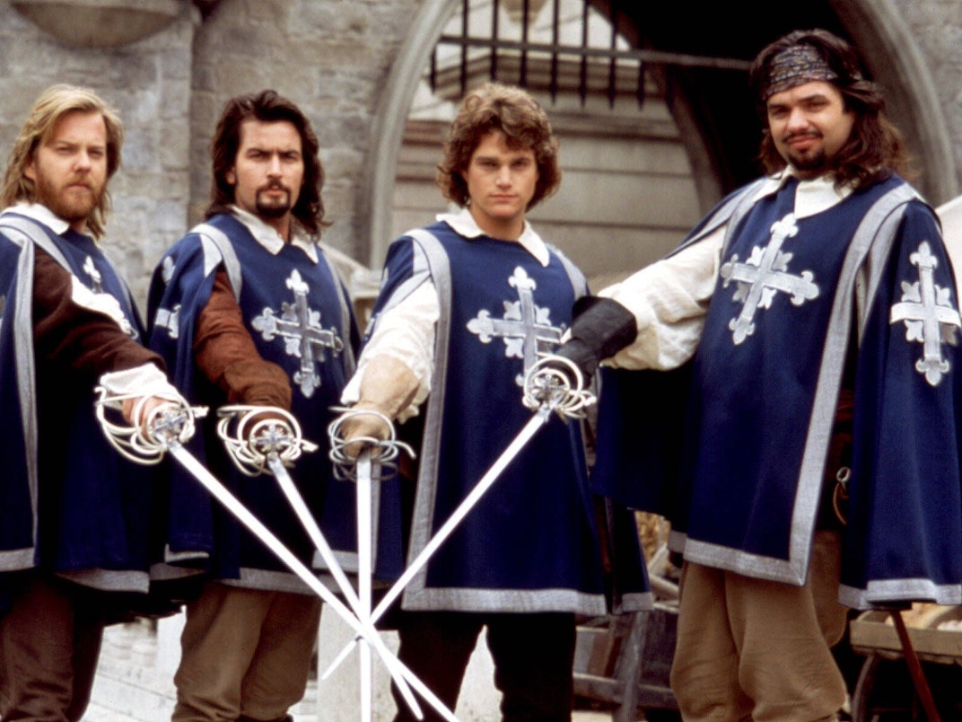 Bild aus dem Film „Die drei Musketiere“.