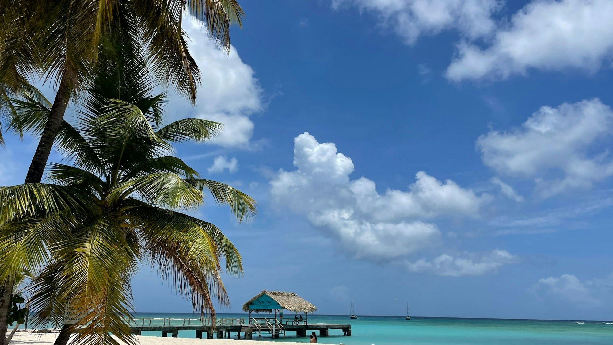 Pigeon Point im Süden Tobagos