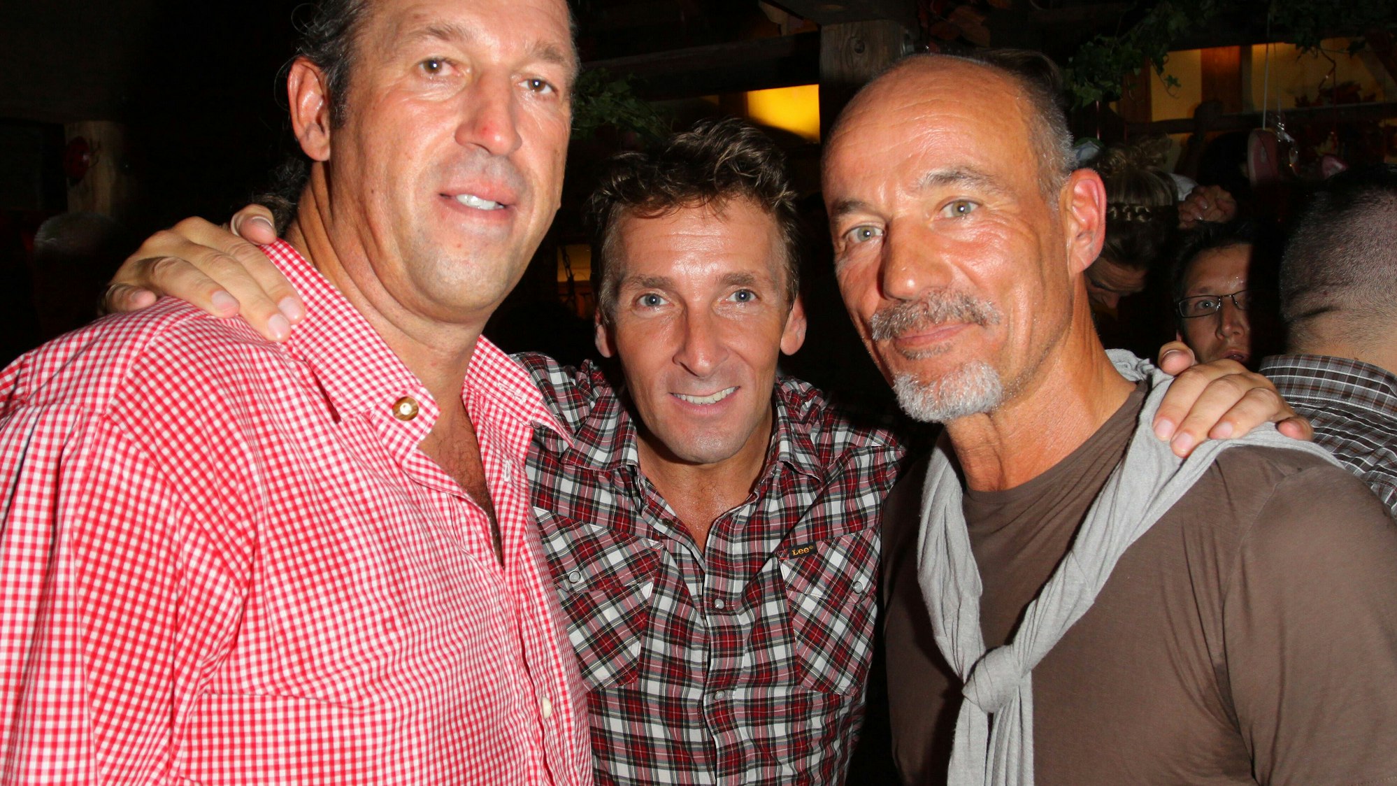 Uwe Reppegather, Mark Keller und Heiner Lauterbach