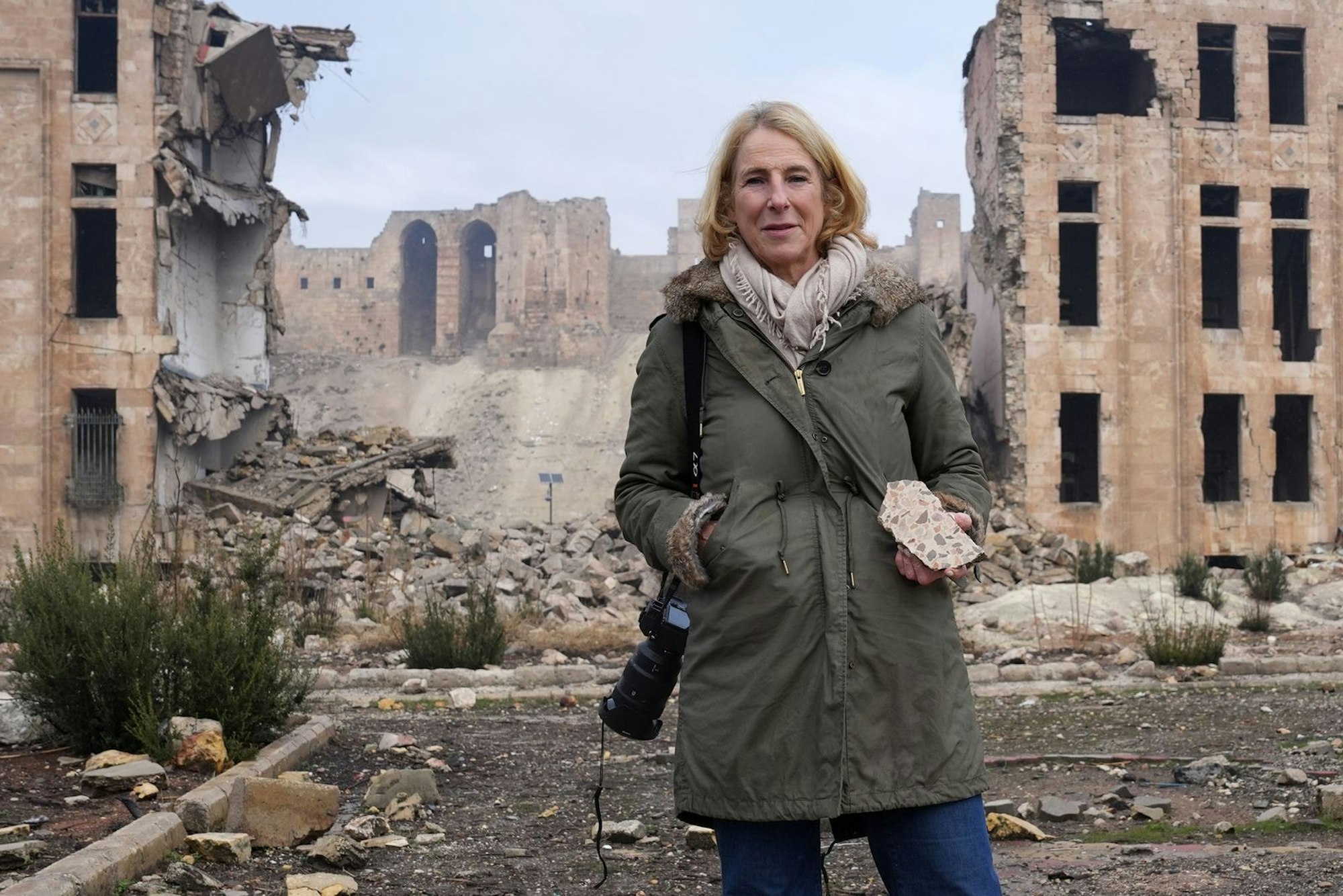 ZDF-Sonderkorrespondentin Katrin Eigendorf berichtete in den letzten Jahren klar und furchtlos aus der Ukraine. Dies machte sie einem breiten Publikum bekannt. (Bild: ZDF und Timo Bruhns)