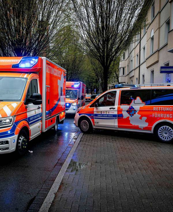 Großeinsatz der Polizei in Witten
