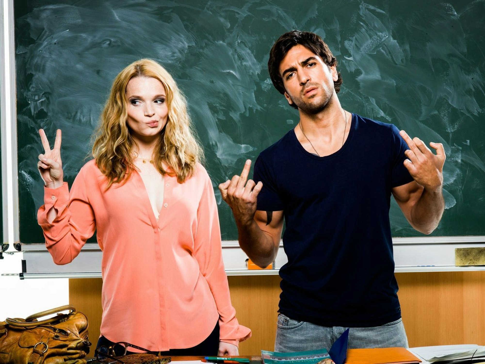 Einen weiteren Höhepunkt in Herfurths Laufbahn ist die „Fack ju Göhte“-Reihe. Seit 2016 ist sie auch als Regisseurin tätig. (Bild: Constantin / Highlight)