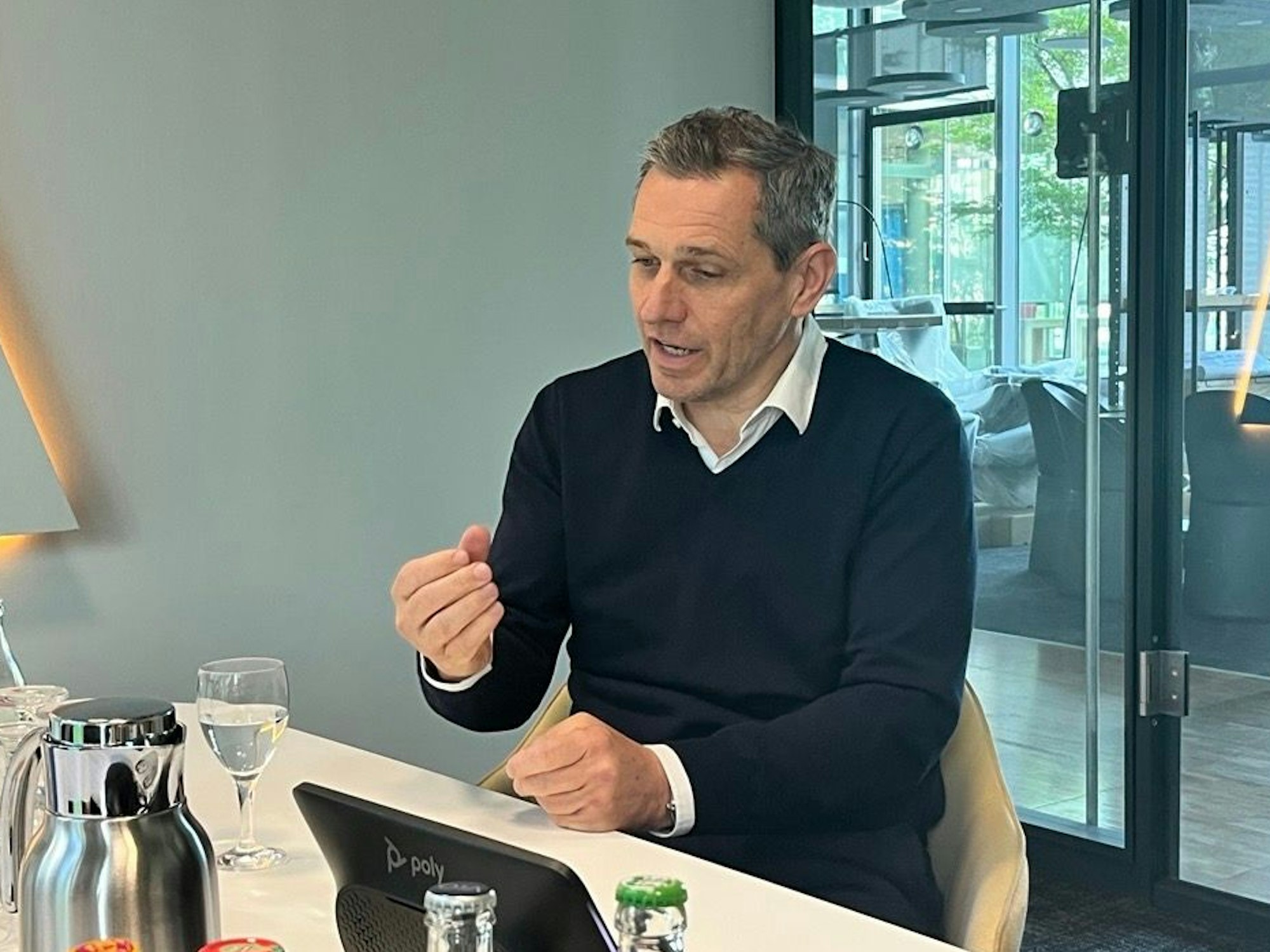 Michael Mronz sitzt im Beirat des 1. FC Köln und sprach über den Klub und seine Arbeit im Gremium.